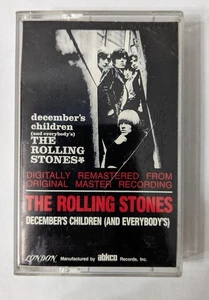The Rolling Stones December's Children Cassette 1965 London Abkco - Picture 1 of 2