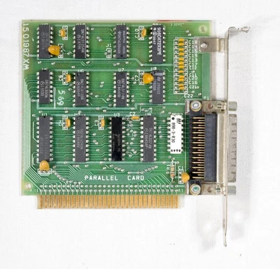 Vintage IBM 1501987 XM parallel port adapter 8 bit ISA ISA757 - Image 1 of 3