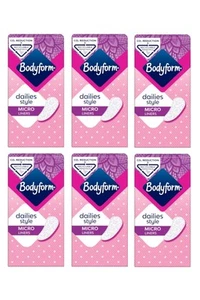 Bodyform Slipeinlagen Micro 22 pro Packung 6 Stück - Bild 1 von 1