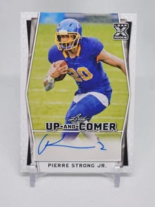 2022 Leaf Holiday Pack Pierre Strong Jr. Up and Comer Auto Rookie #UC-PSJ - Picture 1 of 2