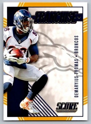 2016 Score Franchise Demaryius Thomas Denver Broncos #13 - Image 1 of 2