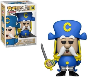 Cap'n Crunch 36 Funko Pop Figurine AD Icons Collection Dessins Animés Statues TV - Picture 1 of 24