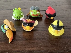 Angry Birds Go Jenga King Pig Bubbles Chuck Red Hal Kart Racer Removable Heads - Picture 1 of 1