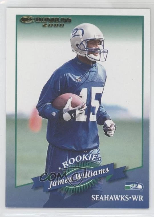 2000 Donruss Rookie /1325 James Williams #228 Rookie RC - Image 1 of 2