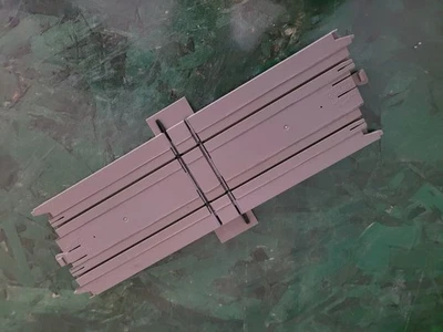 TYCO US 1 CAMIÓN ELÉCTRICO - PISTA #1 - CARRETERA Y FERROCARRIL 9" RECTA RANURA COCHE VÍA Foto 1 de 4