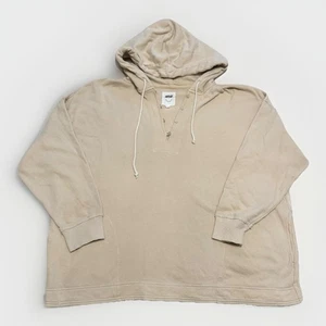 Aerie Women’s Oversized Hooded Pullover Beige-Large-Lounge-French Terry-Cotton - Picture 1 of 5