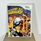 Destroy All Humans! Big Willy Unleashed (Nintendo Wii, 2008) Complete Tested