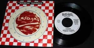 Weird Al Yankovic-Lasagna-Both Sides-Rock 'N' Roll ZS4 07961-VTG '88 WLDJ P/S - Picture 1 of 2