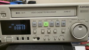 MITSUBISHI HS-MD3000UA Medical Video Cassette Recorder (tested video sound good) - Picture 1 of 3
