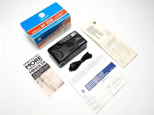 Minolta Film Camera AF 101 R Black Point & Shoot Compact + ORIGINAL BOXED SET + - Picture 1 of 13