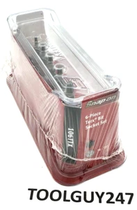 SNAP ON TOOLS USA 106TTX 6 PIECE TORX BIT SOCKET SET NEW + - Picture 1 of 7