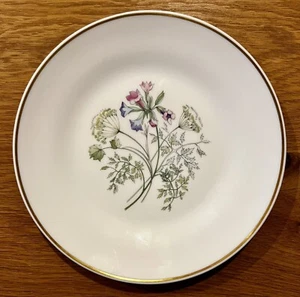 RICHARD GINORI Italy Primavera Pink Purple Floral 8” Salad Plate Fine Bone China - Bild 1 von 8