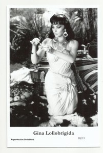 (BX40) GINA LOLLOBRIGIDA SWIFTSURE PHOTO POSTCARD (18/11) FILMSTAR PIN UP GLAMOR