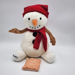 Juguete de peluche Scentsy Sammy The Snowman Buddy One Scent Pak 14" 2016 - Imagen 1 de 6