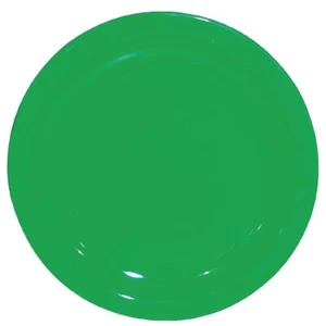 KRISTALLON (PACK OF 12) POLYCARBONATE PLATES GREEN 230MM CB768 - Picture 1 of 3