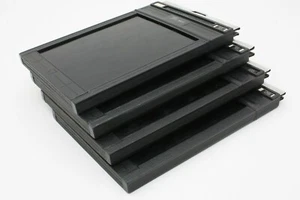 [Exc + Menge 4 Lisco Regal II 4x5 geschnittener Filmhalter aus Japan * 1014-02 - Bild 1 von 4
