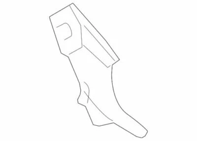 Soporte de montaje izquierdo OEM NUEVO 2007-2010 Ford Explorer Sport Trac 7A2Z-17D942-F Foto 1 de 2