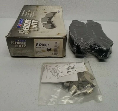 Juego de pastillas de freno de disco SX1067 Wagner Severe Duty SX1067 Juego de pastillas de freno de disco Foto 1 de 4