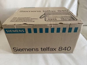 SIEMENS TELFAX 840 FAXGERÄT FAX RARITÄT NEU in OVP NEW, 2 JAHRE GARANTIE - Bild 1 von 6