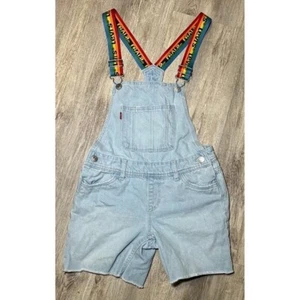 Levi's kids shortalls size 10 colorful suspenders - Picture 1 of 5
