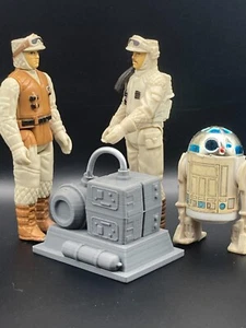 CUSTOM STAR WARS HOTH ECHO BASE GENERATOR for 3.75"FIGURE DIORAMA (J46) - Picture 1 of 3