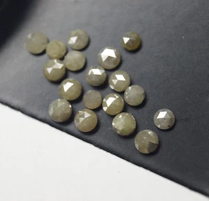 5cts lot of 2-3mm natural gray rose cut diamond lot, Round rose cut diamonds - Picture 1 of 6