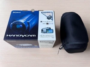 Sony HDR-XR500V HandyCam Silver Tested Good Japanese only - Picture 1 of 13