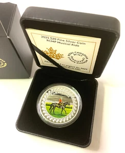 2025 Canada RCMP Musical Ride Proof Silver $20 Coin Mint Set UNC - Picture 1 of 5