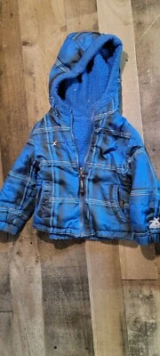 zeroXposur youth blue plaid coat winter - Image 1 of 4