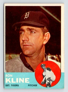 1963 Topps Card, #84 Ron Kline, Detroit Tigers, see Video - Picture 1 of 3