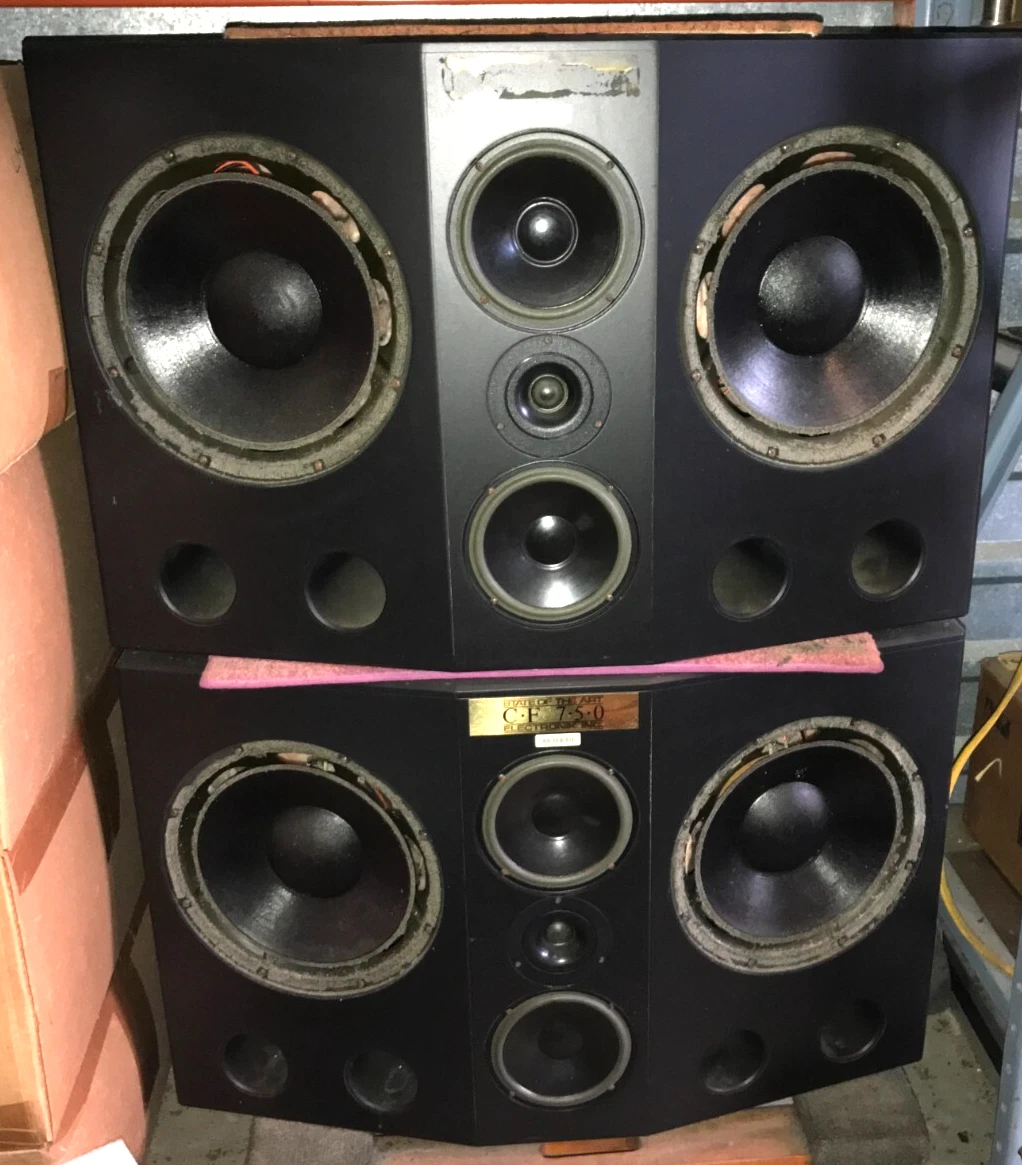 USA製　ACOUSTIC AUDIO STUDIO MONITOR Acoustic Reference liquid cooled studio monitor series 1201