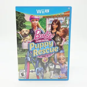 Barbie & Her Sisters Puppy Rescue (Nintendo Wii U, 2015) CIB w/ Insert Tested - Picture 1 of 5