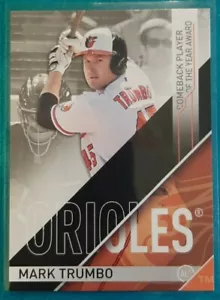 2017 TOPPS MLB AWARDS MARK TRUMBO #1 BALTIMORE ORIOLES - Picture 1 of 2