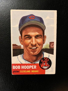 1953 TOPPS BASEBALL BOB HOOPER # 84 * VG-EX * BV $15