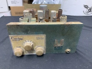Citi-Fone Transceiver Tubed Radio Model CD-5 *FOR PARTS ONLY, UNTESTED* - Picture 1 of 5