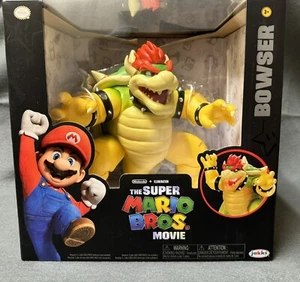 Jakks Nintendo Super Mario Bros. Brother Movie - Bowser mit Feueratmungseffekt - Bild 1 von 9