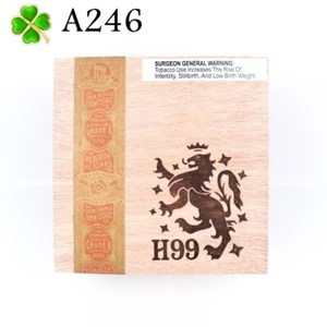 Liga Privada Corojo Robusto H99 leere Holz Zigarrenkiste 6" x 6" x 4" A246 - Bild 1 von 10