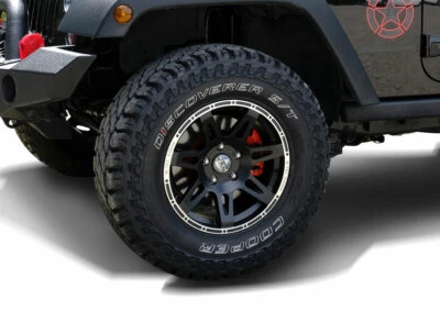 Felgen 17" + Reifen 285 Cooper Discoverer + TÜV-Teilegutachten Alufelgen Räder - Bild 1 von 4