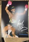 Nigel Benn Dark Destroyer Authentic Hand Signed Picture With Coa