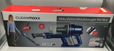 Akku Zyklon Staubsauger Pro Power Pet Star Blau Cleanmaxx Akkusauger Ersatzteile - Bild 1 von 4