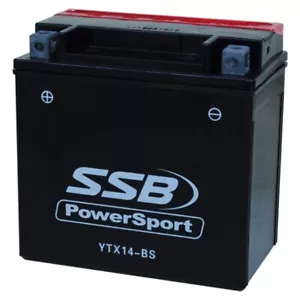 YTX14-BS SSB Series Motorcycle Battery - Picture 1 of 3