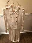 LaBella Moda Womans' Military Style Suite - Color is Ivory