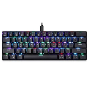 CK61 Mechanische Gaming-Tastatur OUTMU Rot Schaltet die H6G5 - Bild 1 von 11