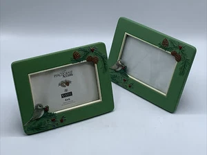 Pfaltzgraff Accents 4”x6” Picture frame •Set of 2 from Burnes Of Boston *NEW* - Picture 1 of 11