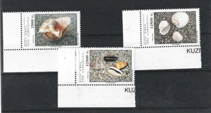 Marine Life Fish Turkish Cyprus 387 - 89 Mussels (MNH) - Imagen 1 de 1
