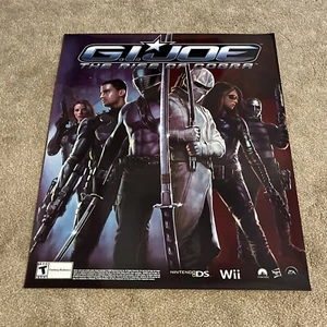 Gi Joe The Rise Of Cobra 30” X 36” Plastic Store Display Poster! - Picture 1 of 10