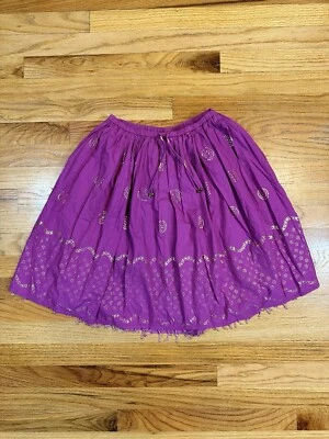 Gap детский размер большой пулон эластичный пояс 100% хлопок бисером юбка розовый - Изображение 1 из 4