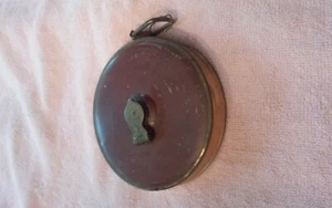 Vintage Lufkin Rule Co. 50 Ft. Metallic Cloth Tape Measure - Picture 1 of 2