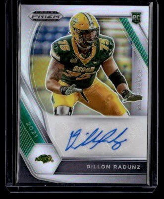 2021 Panini Prizm Draft Picks * Dillon Radunz * Card #DPA-DRA  Auto RC GRADABLE - Image 1 of 2