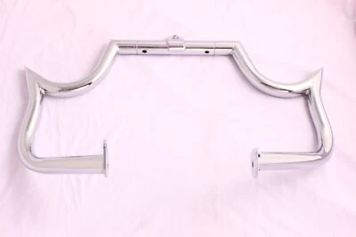 Protector de motor de barra de choque de 1,5" para Harley Touring Street Glide Road King 1997-up Foto 1 de 4